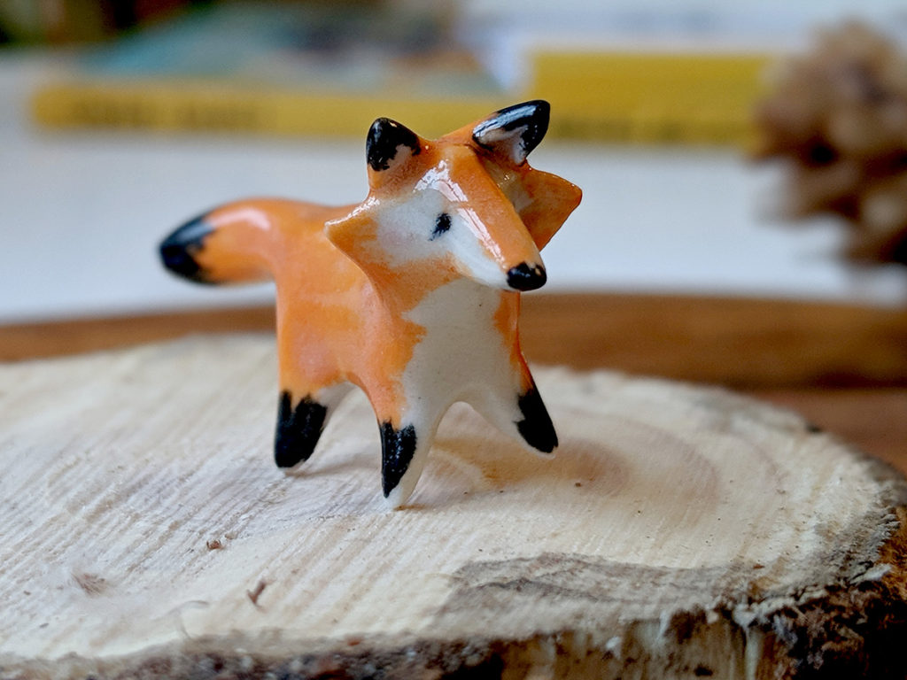 mini renard roux