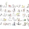 dessin de chevreaux fini et scanné