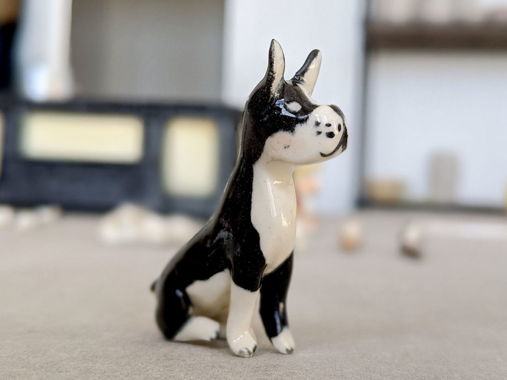 borson terrier porcelaine