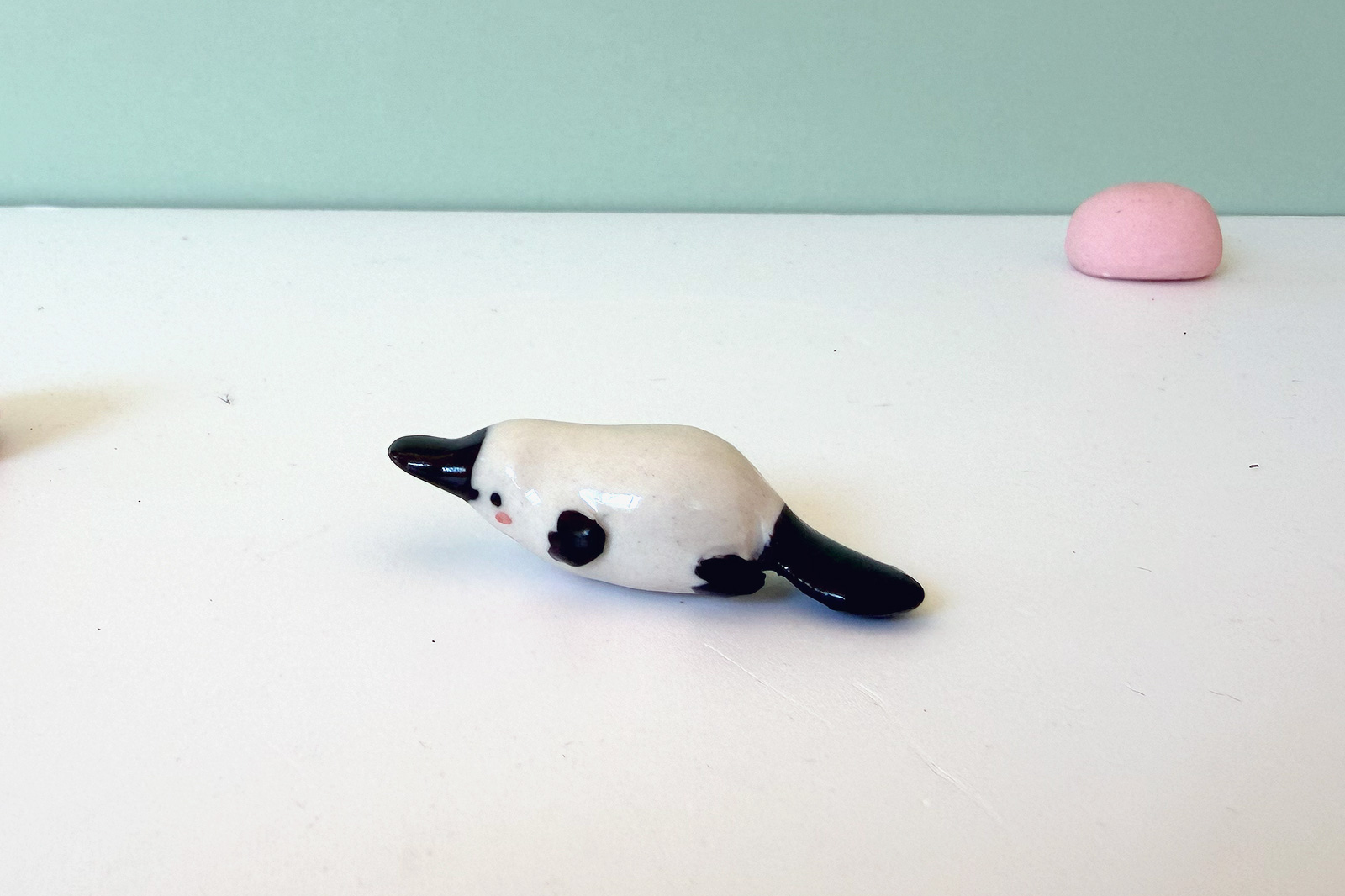 Alternative view of Ceramic Platypus