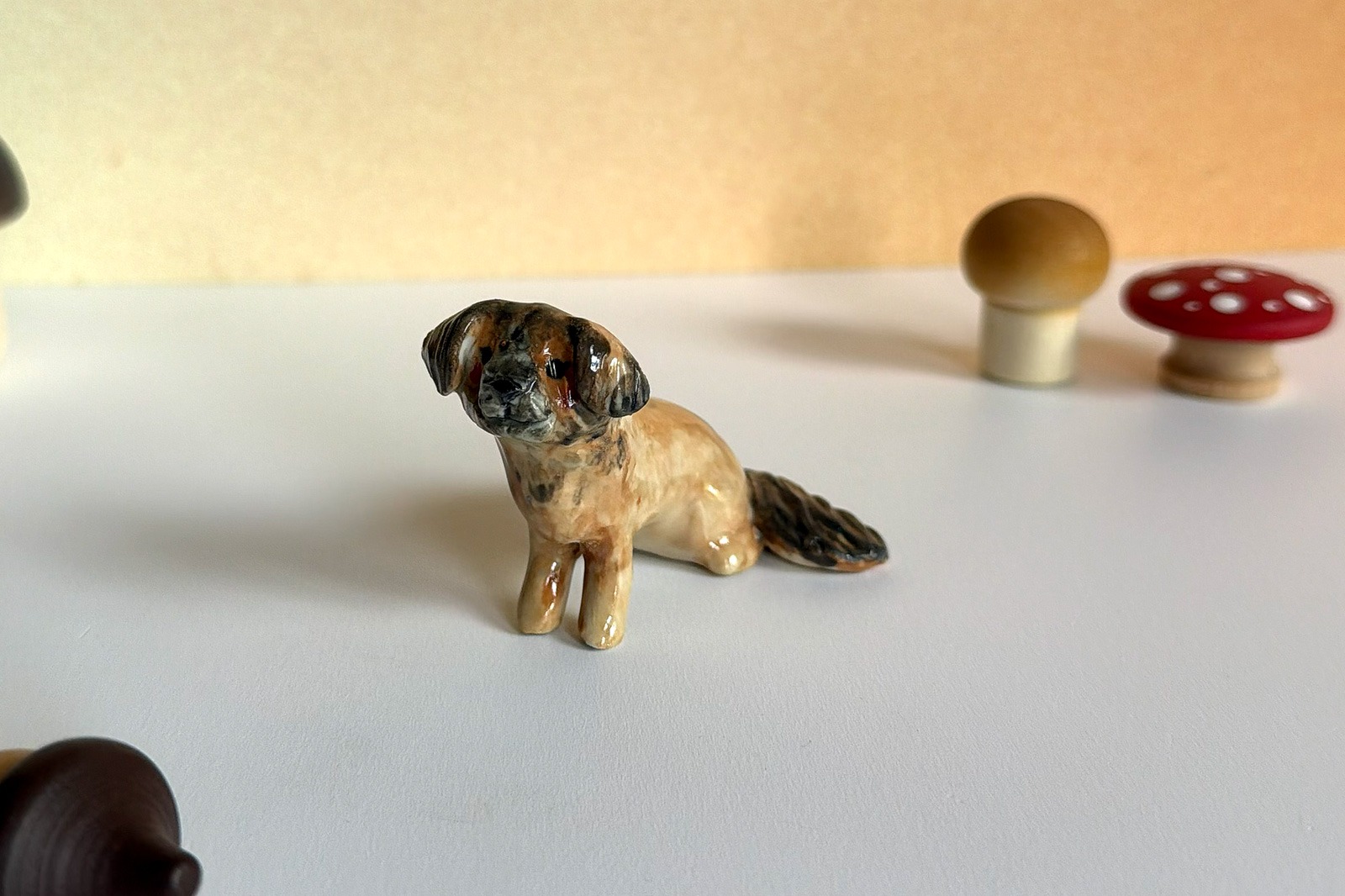 Alternative view of Porcelain Dog - Shih Tzu