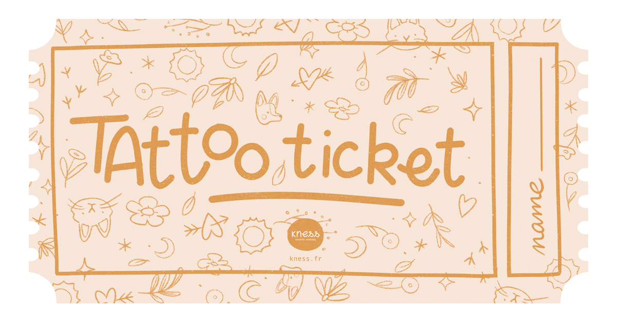 Tattoo Ticket Tatouage