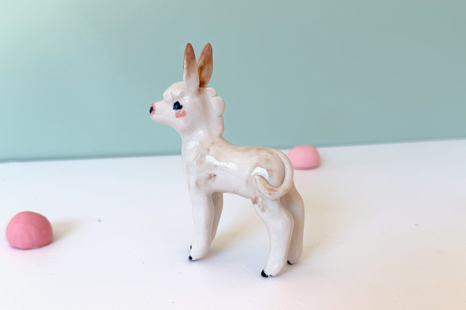 Alternative view of Porcelain Figurine - Donkey