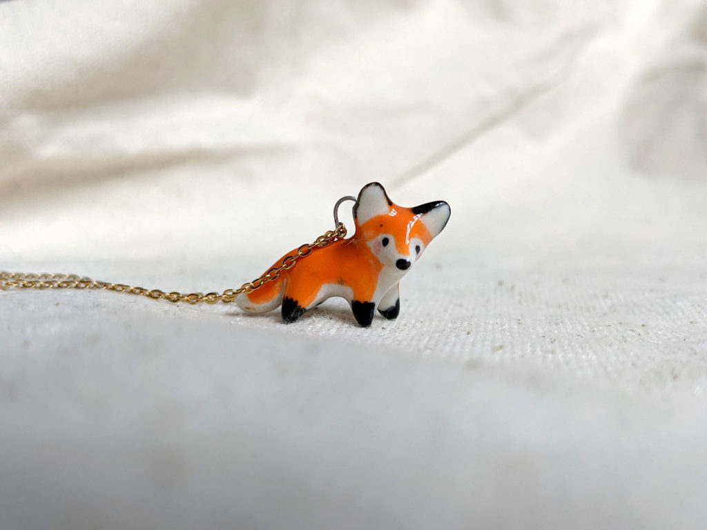 pendentif renard