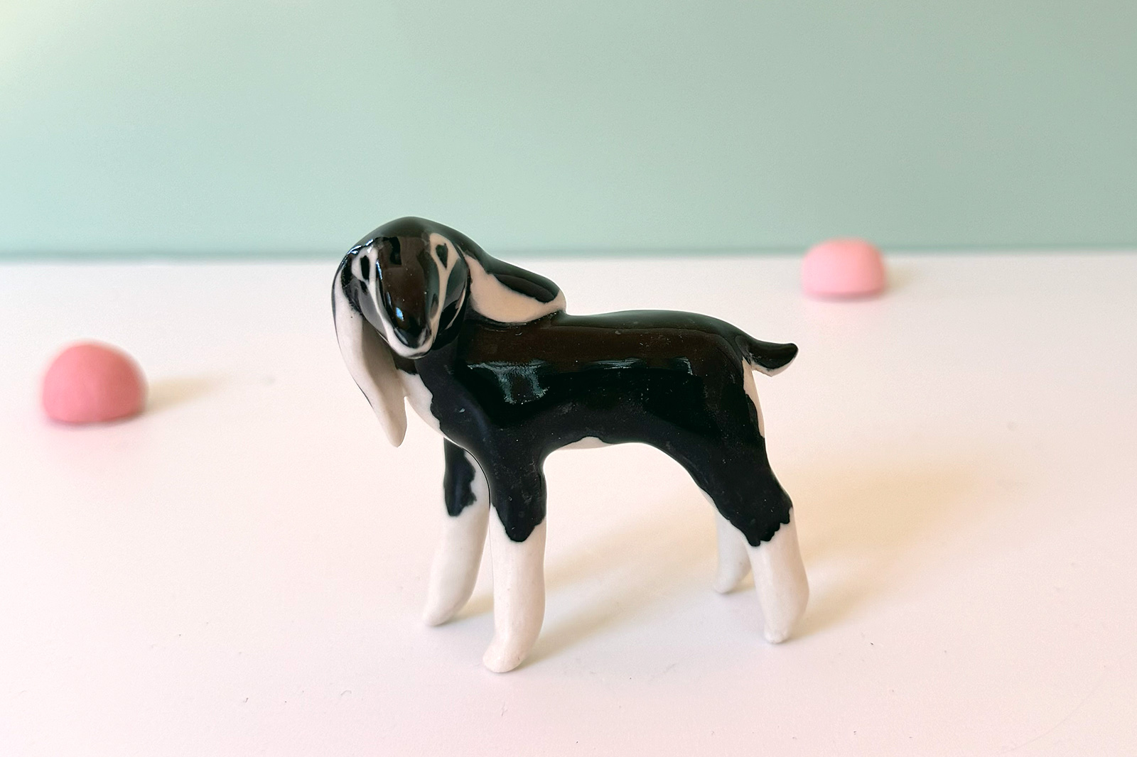 Alternative view of Figurine - Goat