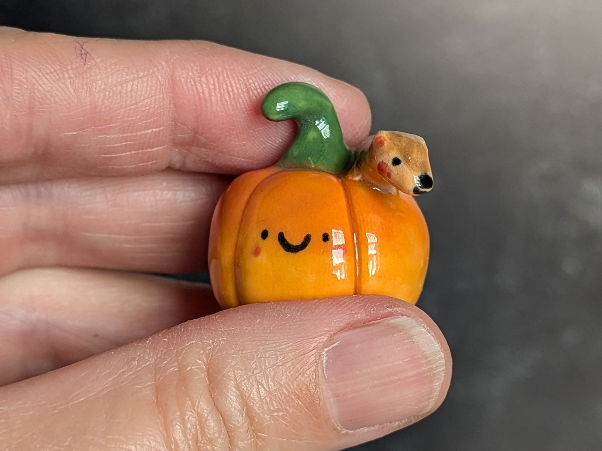 Porcelain Pumpkins + Friend - Image 6