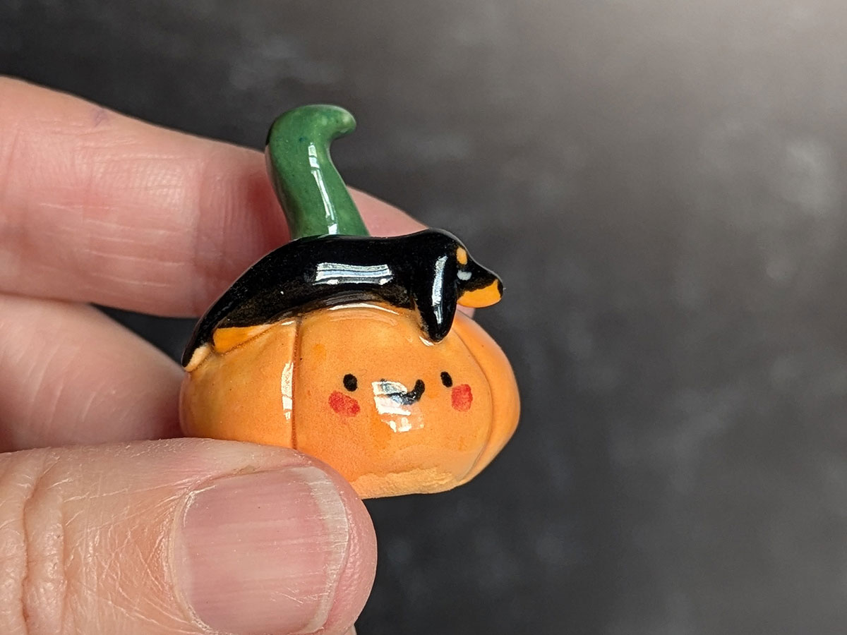 Porcelain Pumpkins + Friend - Image 7