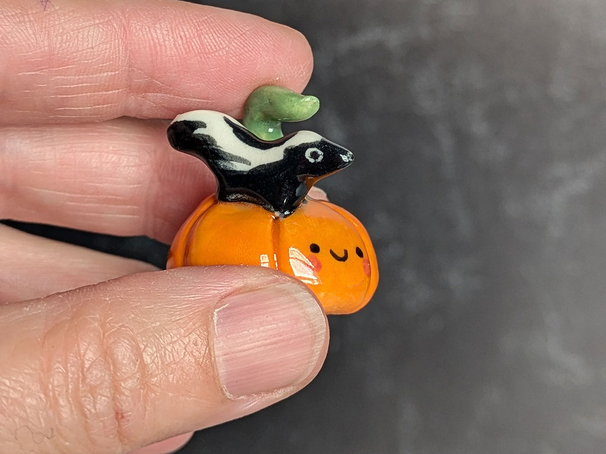 Porcelain Pumpkins + Friend - Image 8