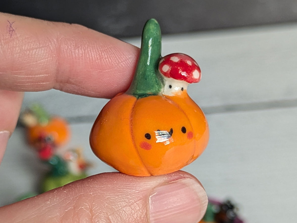 Porcelain Pumpkins + Friend - Image 10