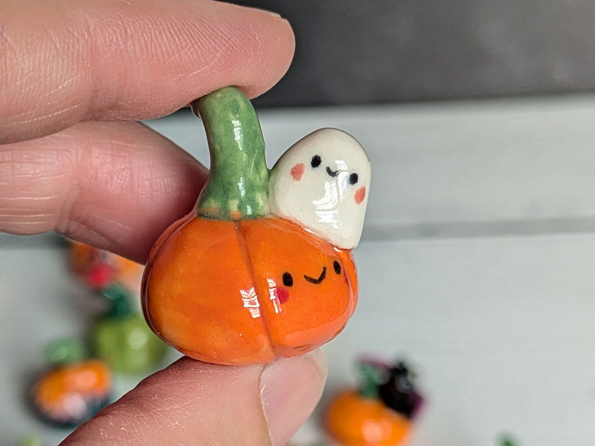 Porcelain Pumpkins + Friend - Image 12