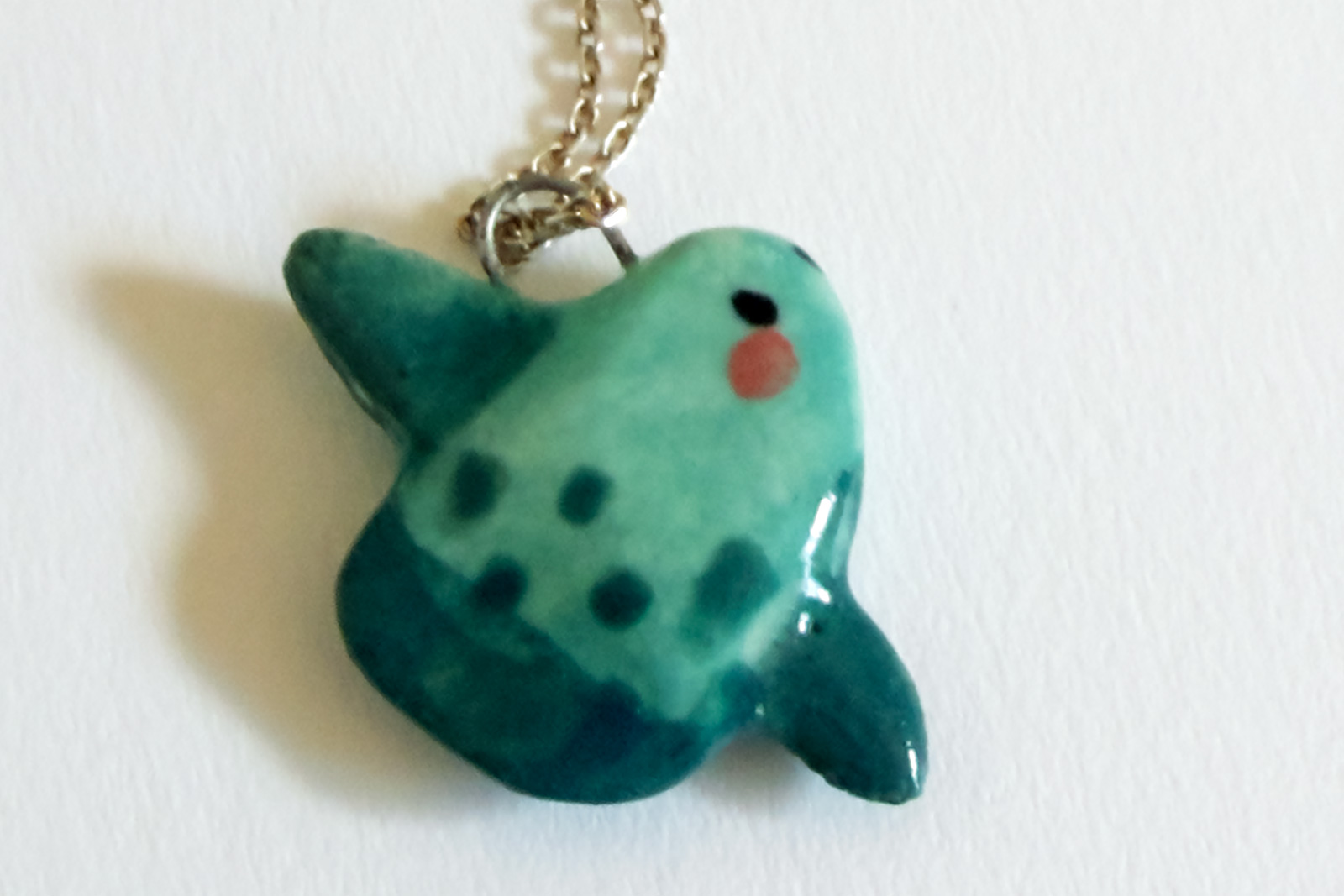 Alternative view of Slender Sunfish Pendant
