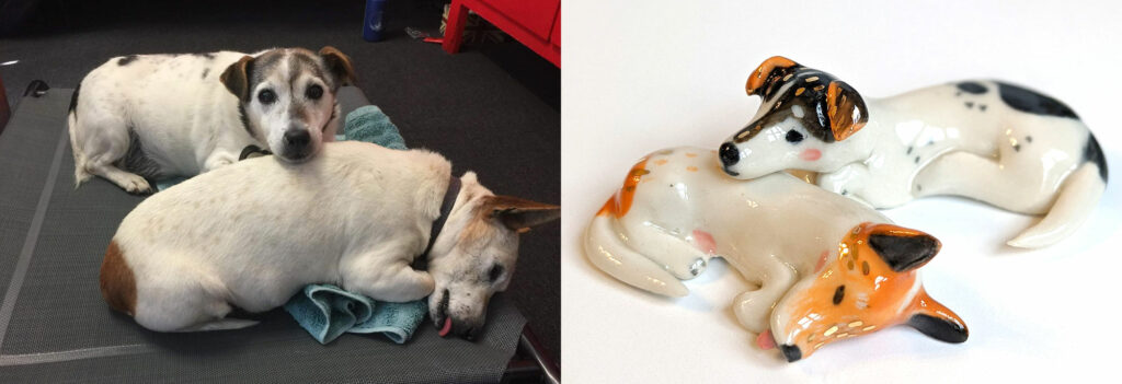 commissioning art as a memorial piece for a loved pet