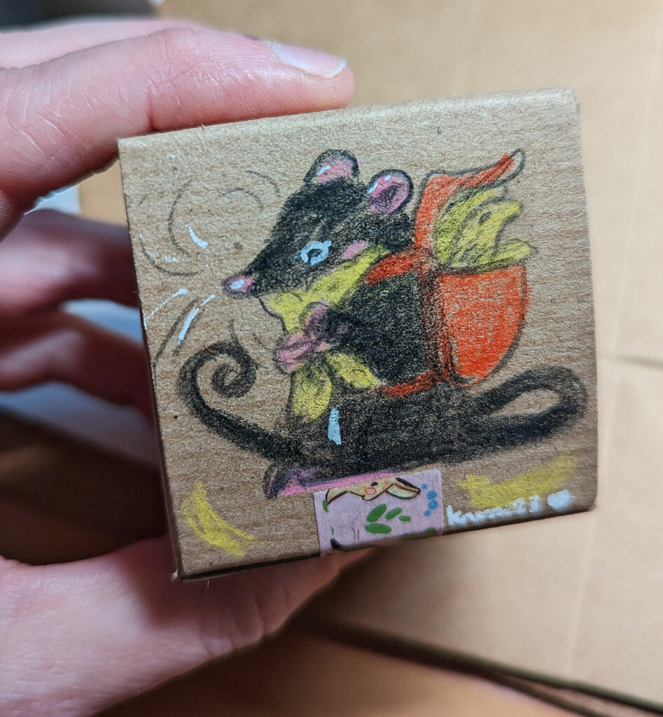 black rat bananas box