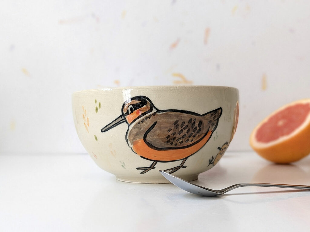 Woodcock family bowl