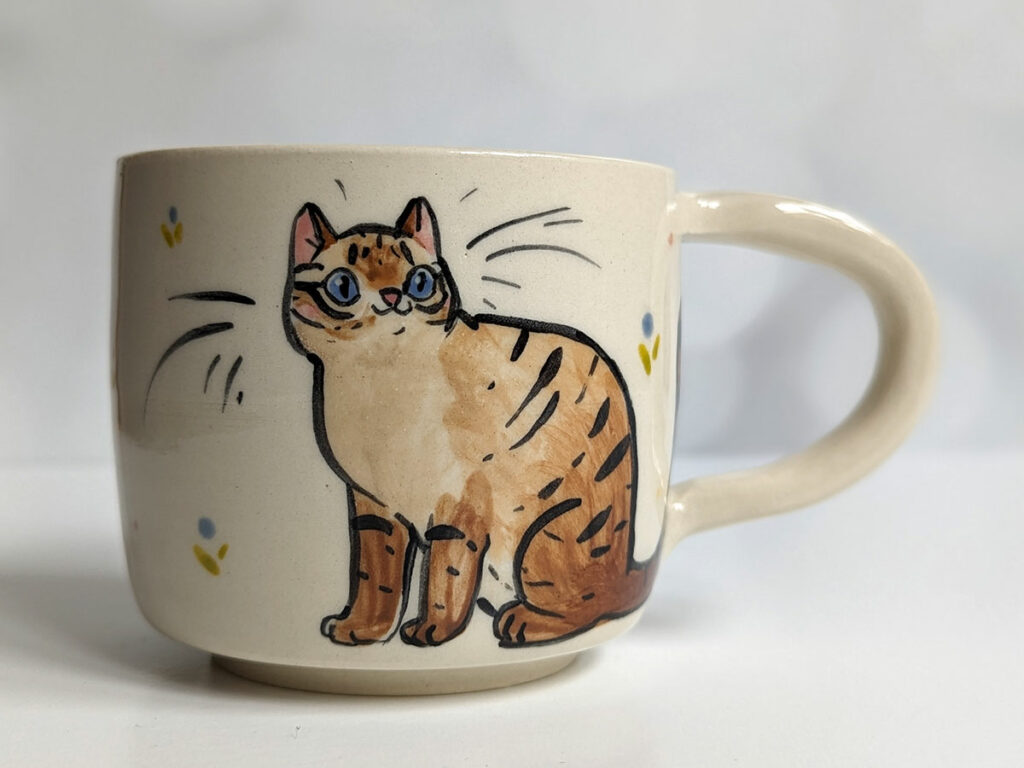 Cat mug