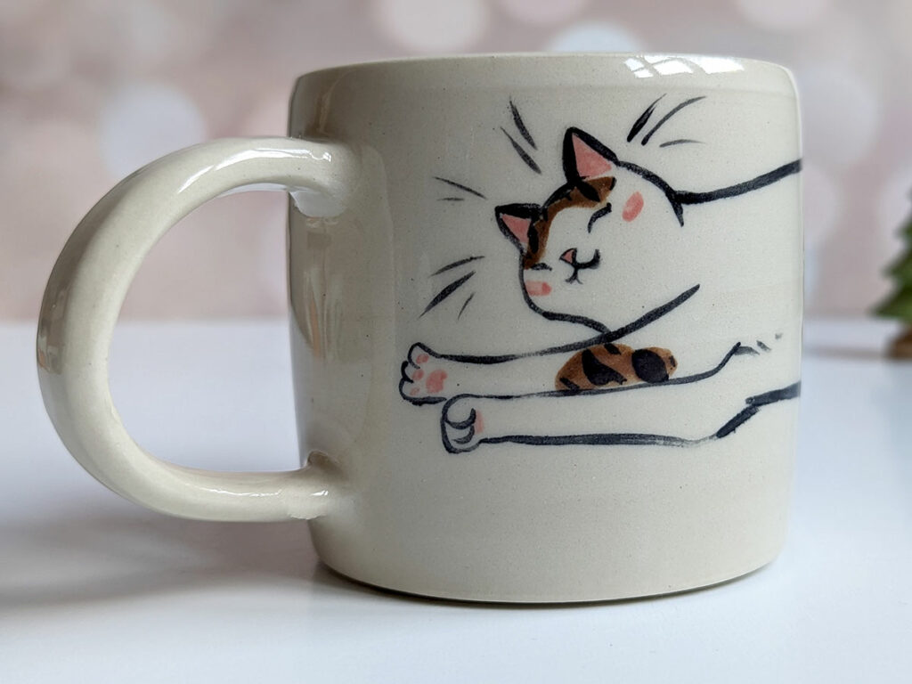 long cat mug