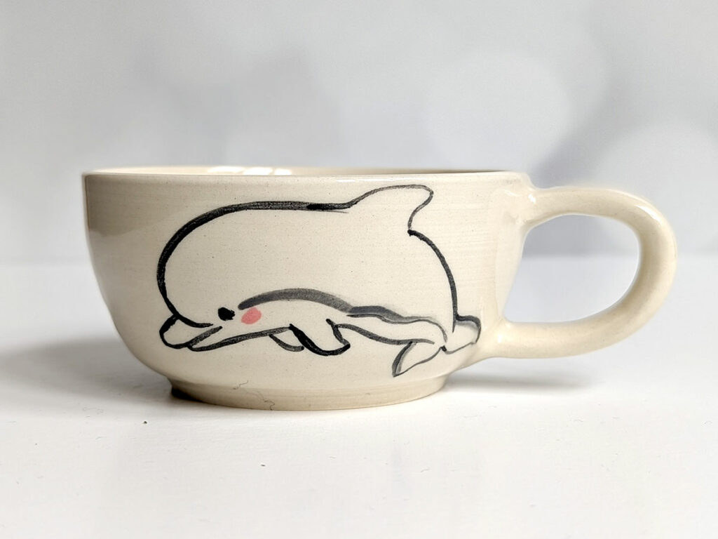 dolphin cup