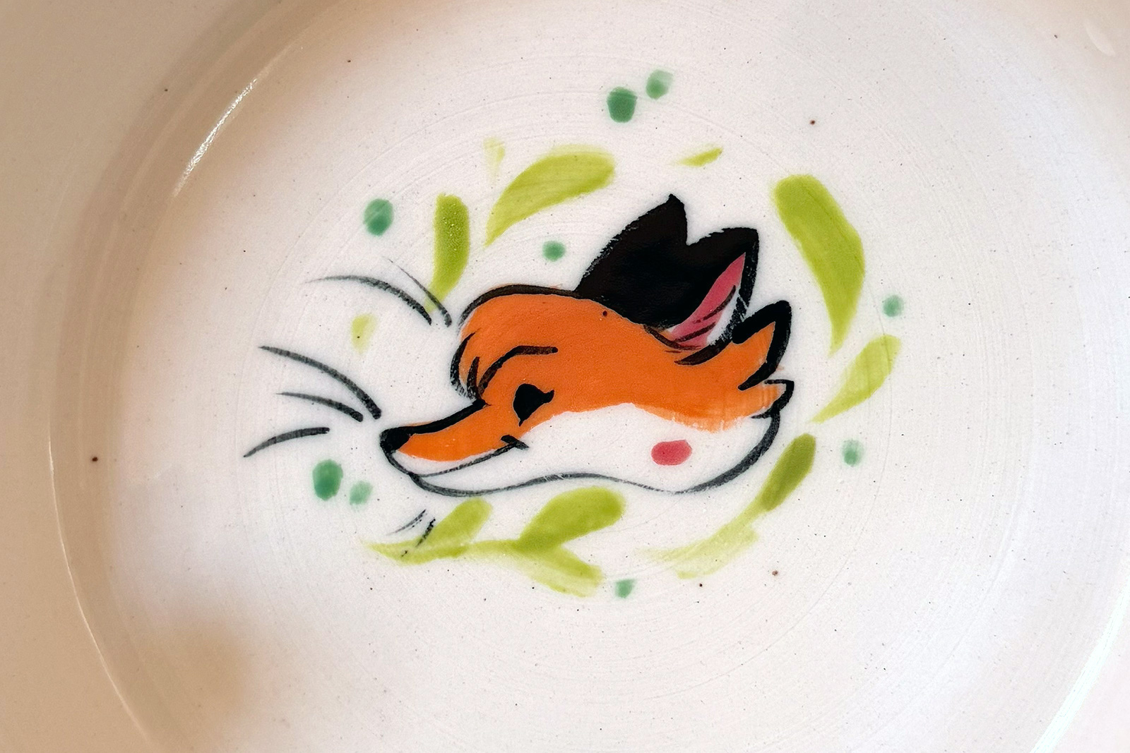Alternative view of Plate - Fox