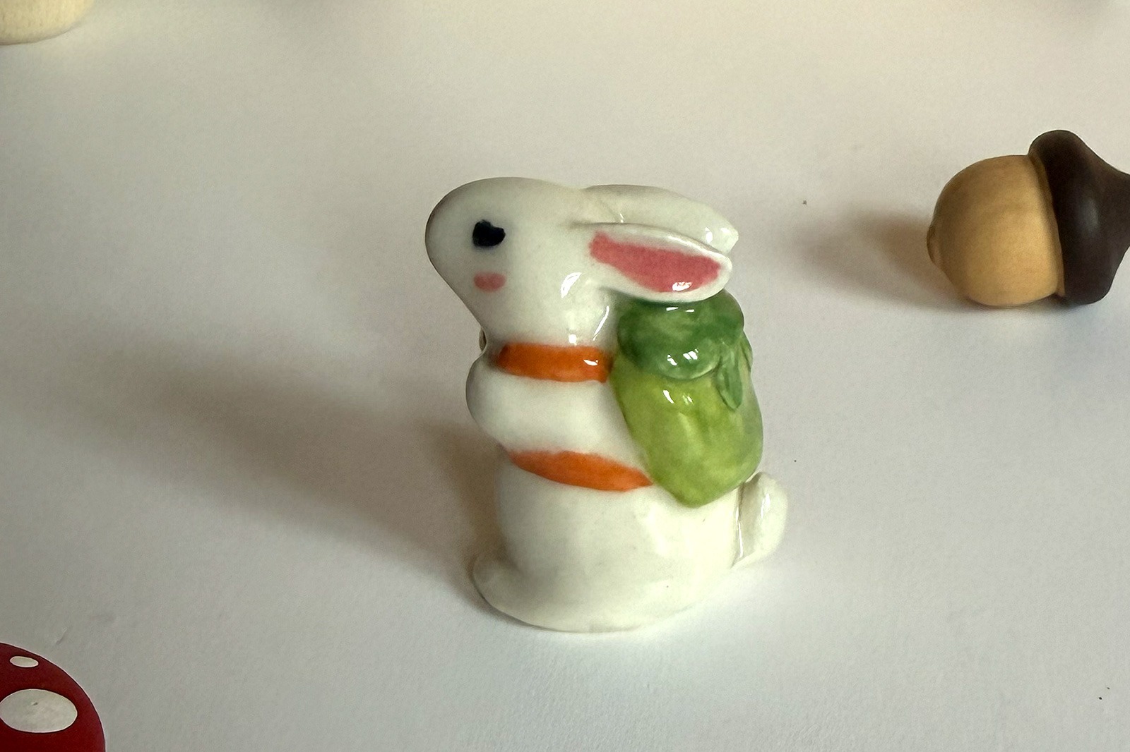 Figurine - Backpack Bunny