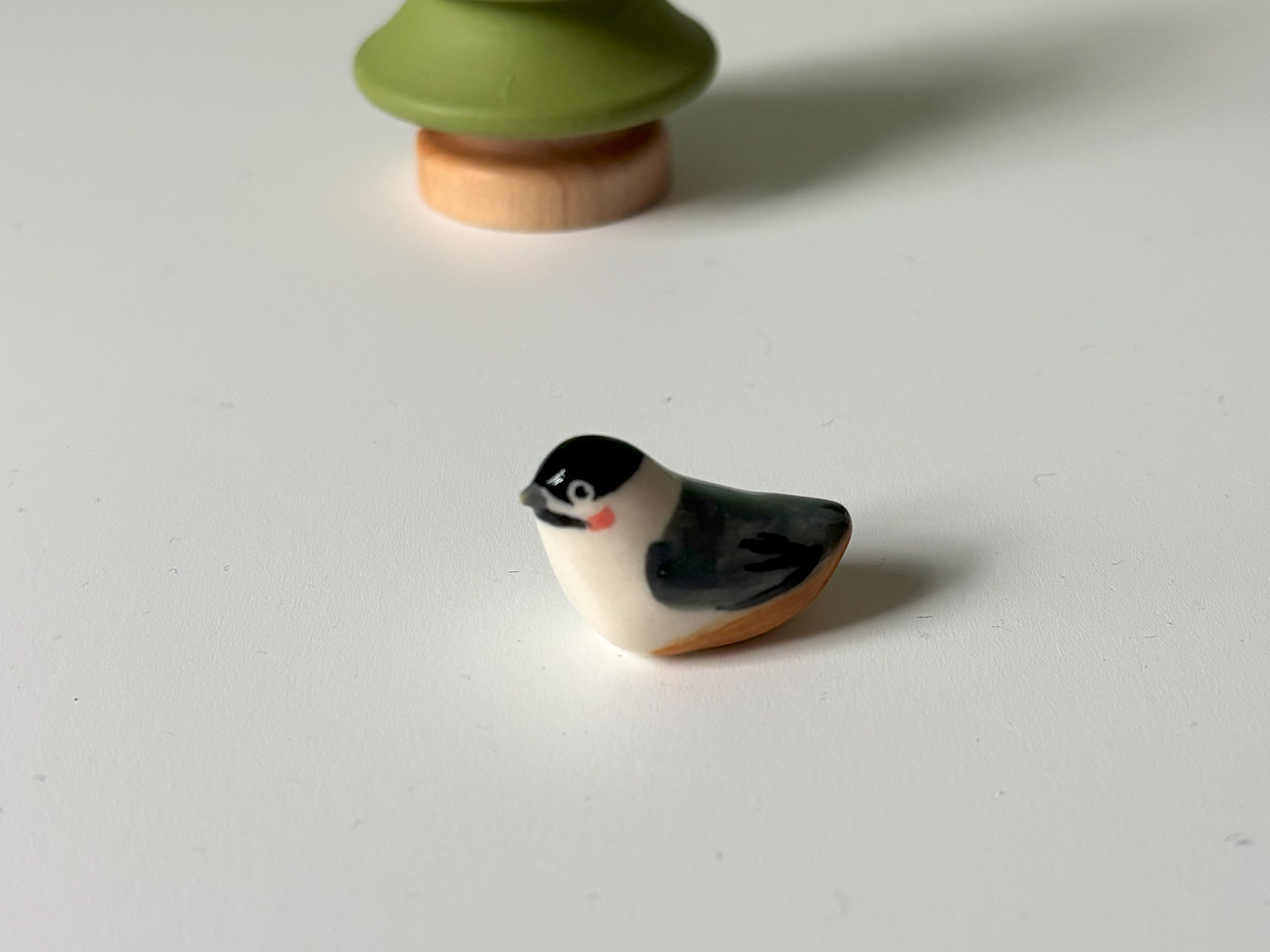 Alternative view of Figurine - Tea Friend - Birb