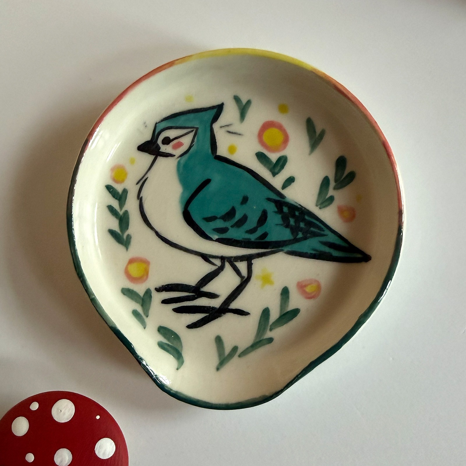 Spoon Rest - Blue Jay