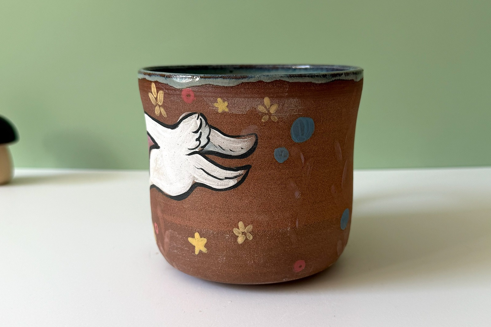 Alternative view of Mug - Jackalope - Night