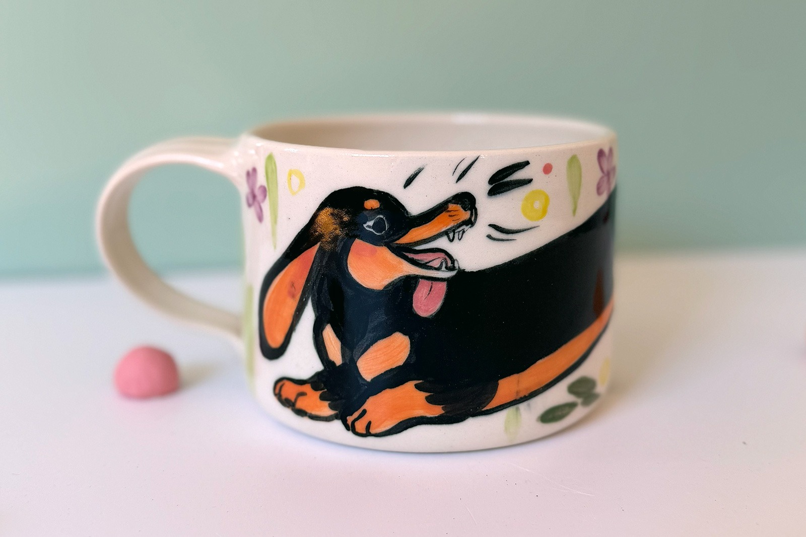 Latte Mug - Dachshund