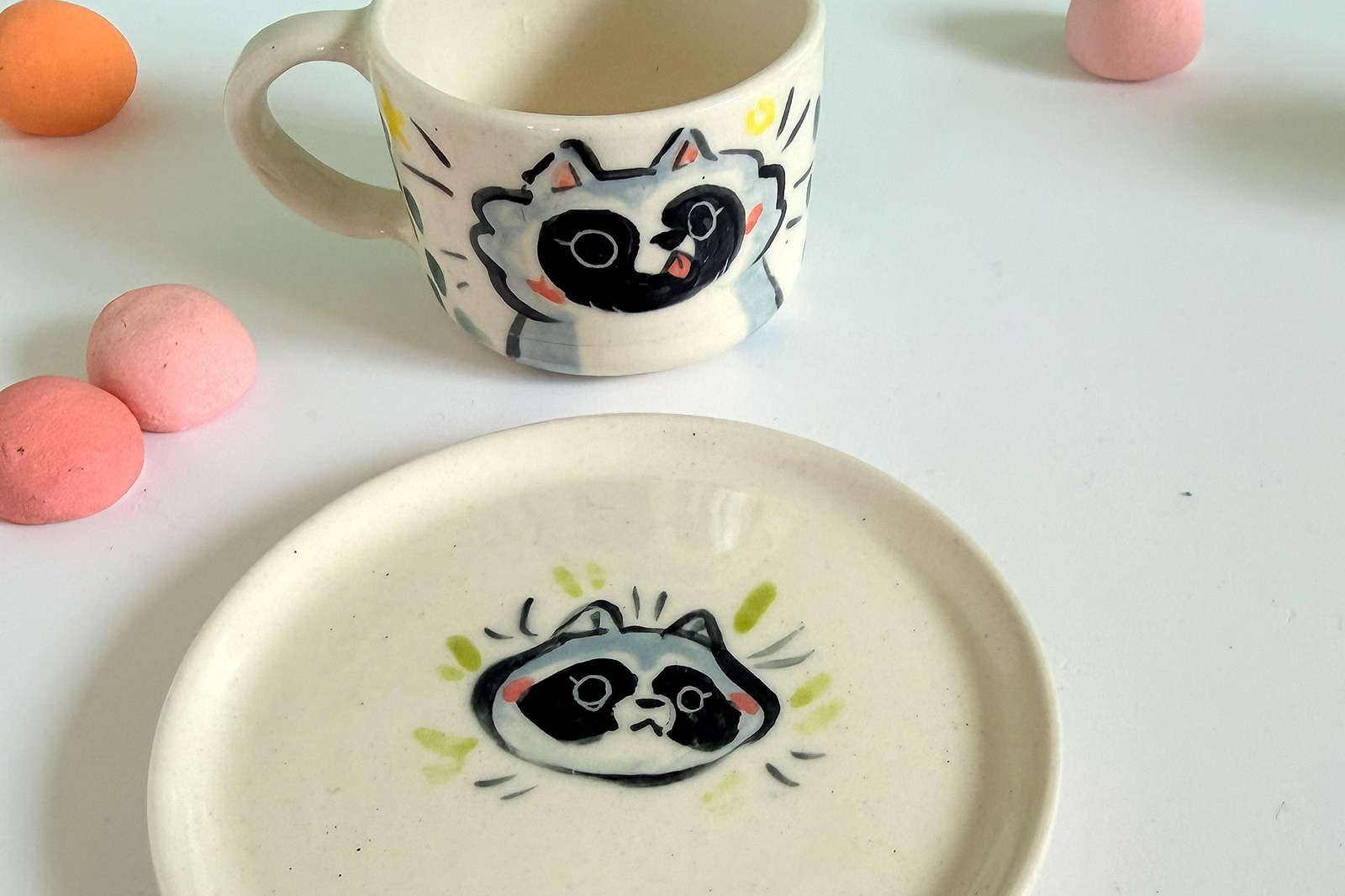 Alternative view of Espresso Cups - Pick your animal