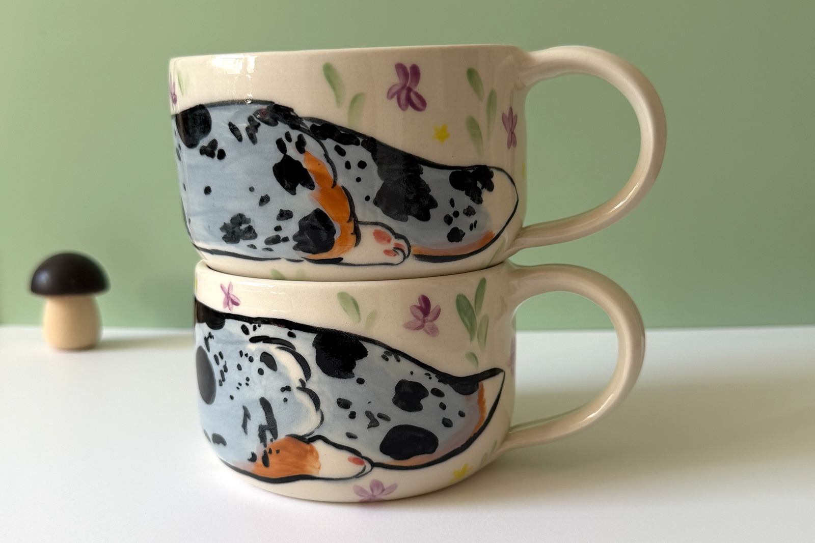 Custom Ceramic Latte Mug - Corgi - Preorder - Image 5
