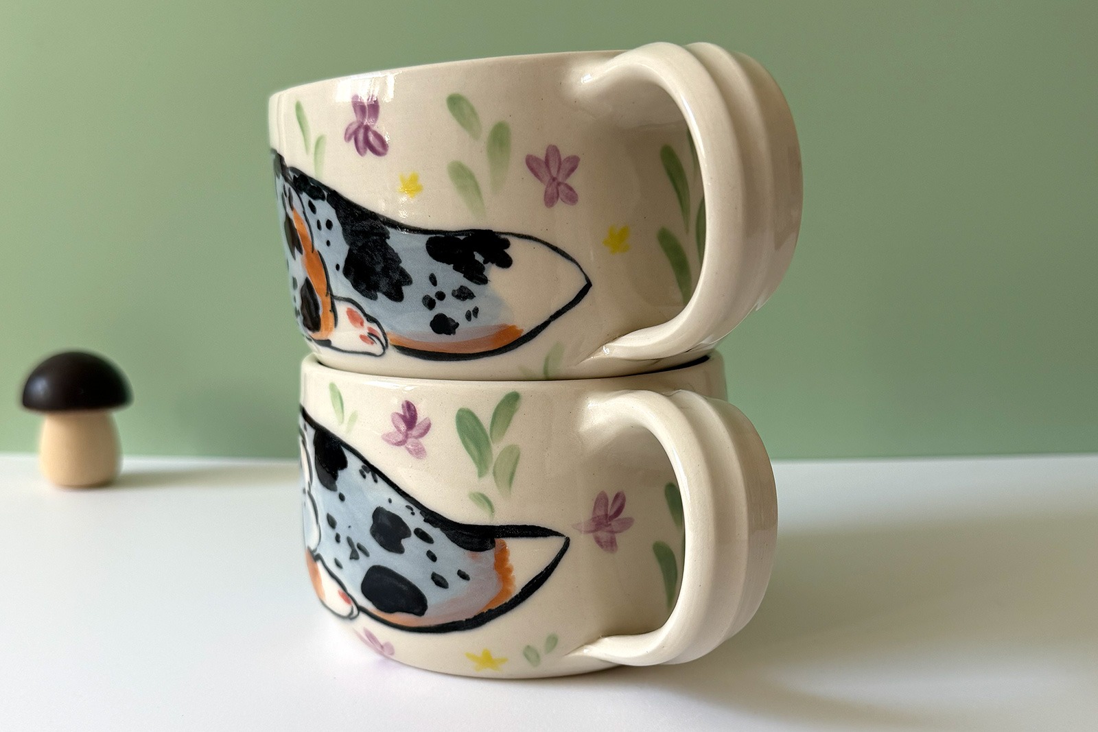 Custom Ceramic Latte Mug - Corgi - Preorder - Image 6