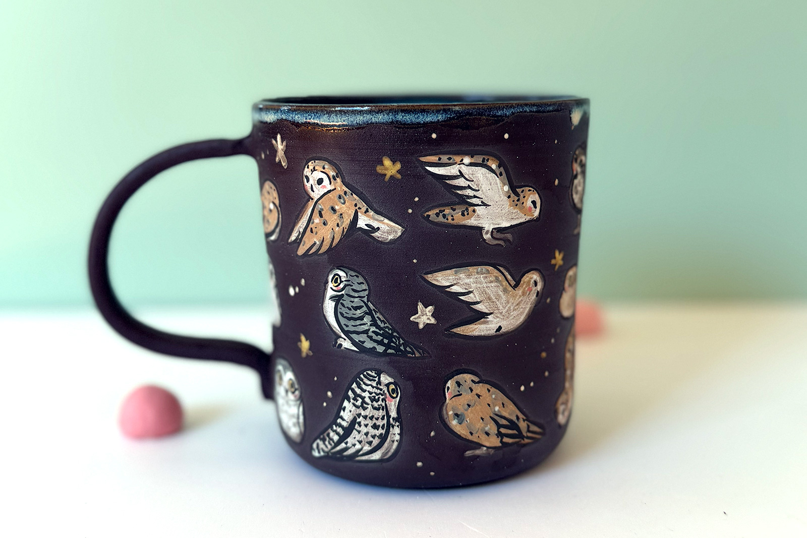 Mug : Too Many Owls