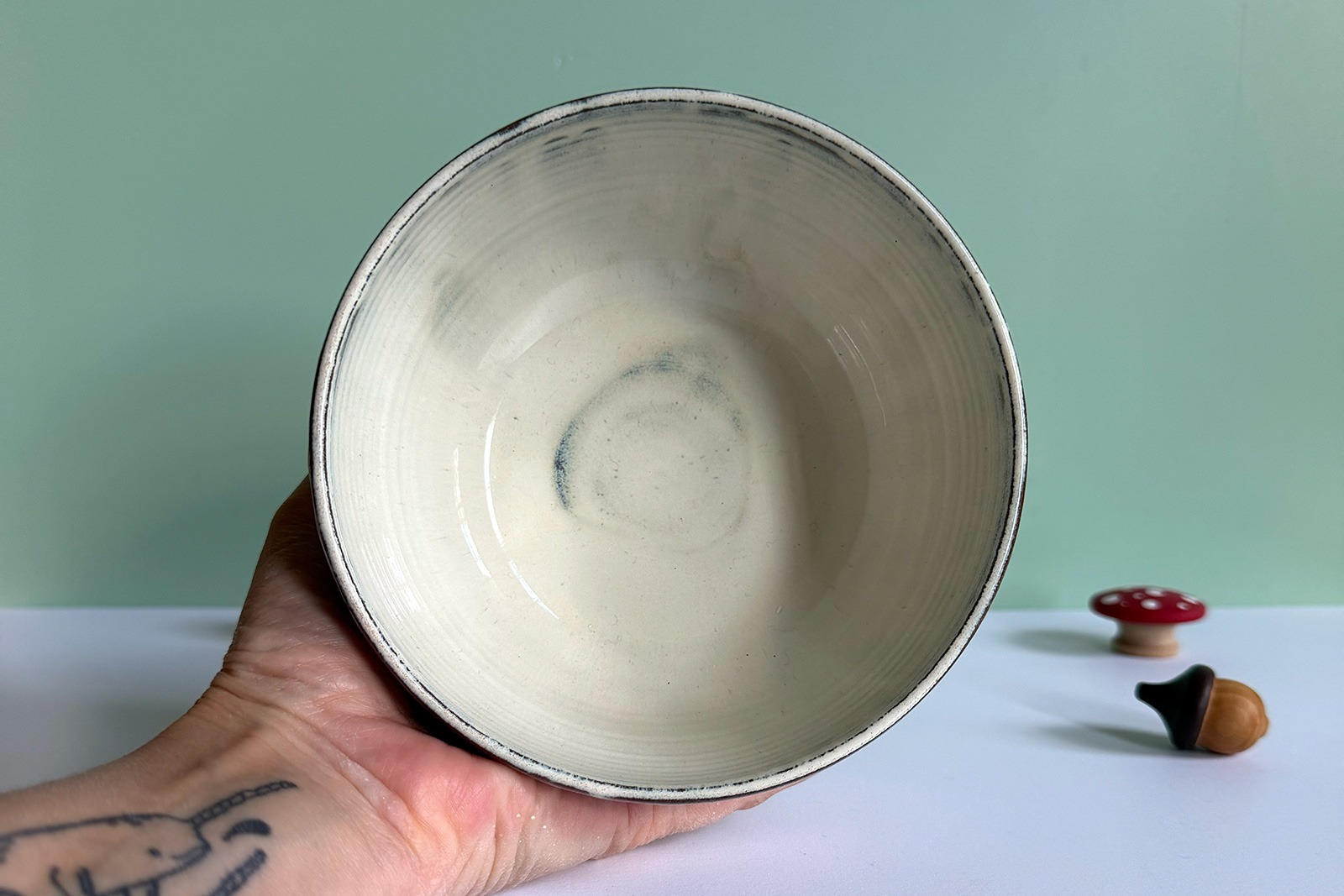 Alternative view of Bowl - Stoneware - Corgis