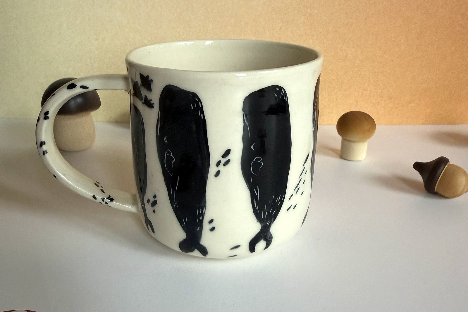 Alternative view of Mug - Sleepy Spermwhales