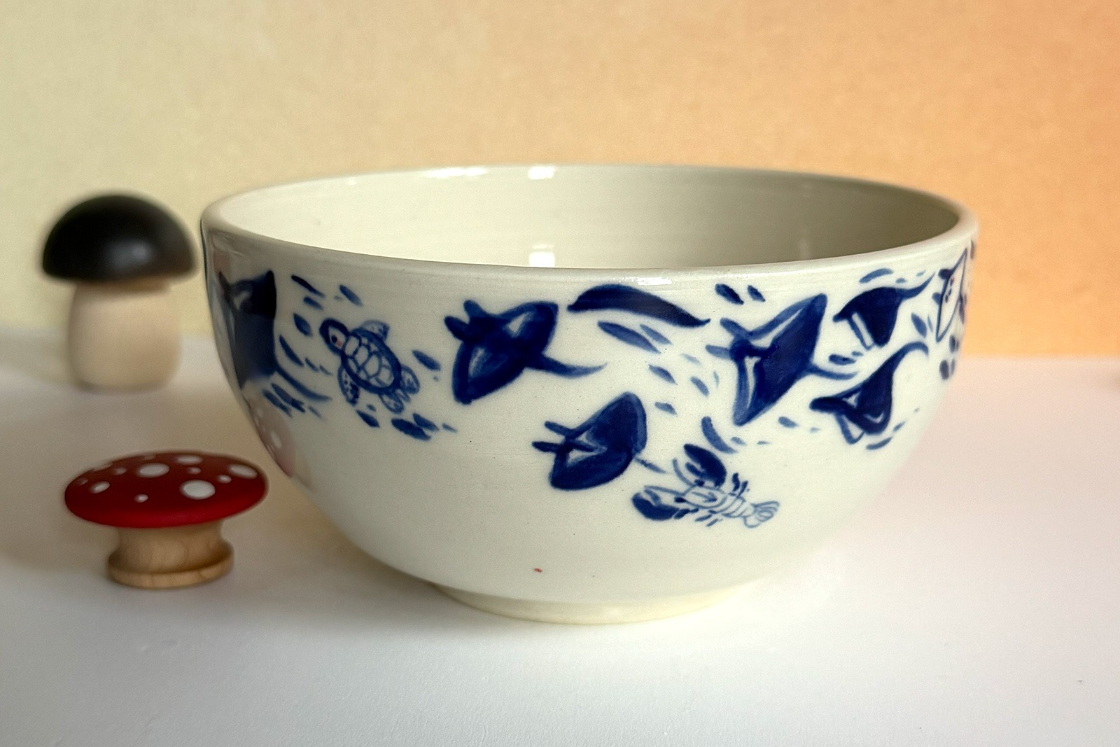Alternative view of Bowl - Blue Whale Shark