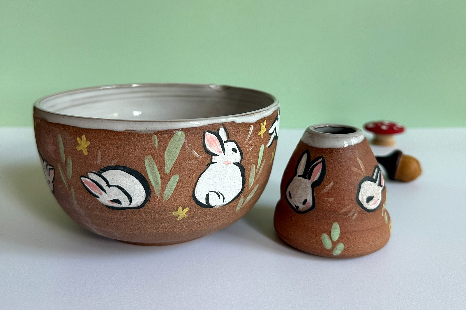 Alternative view of Set Matcha - Bunnies
